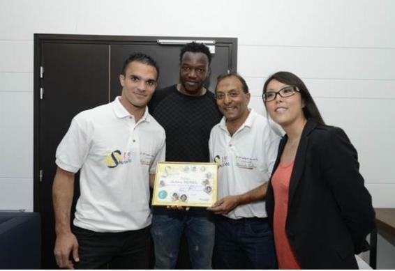 <center>Les mots du président et des parrains de l'opération ... <center>Les mots du président et des parrains de l'opération ...