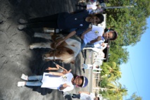 <center>Une journée à cheval <br>pour les marmailles de 1000 Sourires