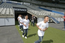 Dans l'antre des Bleus ... Dans l'antre des Bleus ...