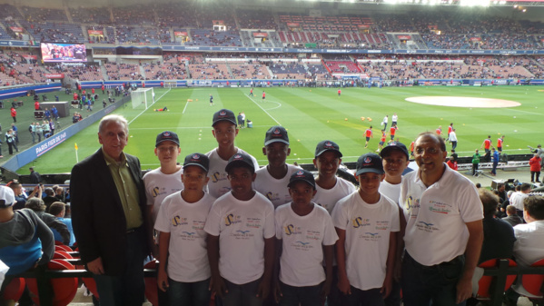 Dans la magie du Parc des Princes