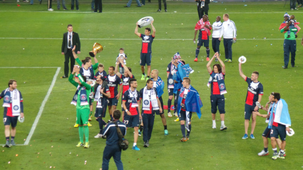 Dans la magie du Parc des Princes