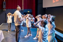 <center>Le mentaliste Vadrame Clair et le chorégraphe Julinho font le show pour<br> les marmailles de 1000 Sourires <center>Le mentaliste Vadrame Clair et le chorégraphe Julinho font le show pour<br> les marmailles de 1000 Sourires