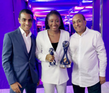 <center>12ème opération « Foot en VIM » : Kadidiatou Diani, Fabrice Abriel et Ludovic Ajorque à La Réunion pour l’Association 1000 Sourires