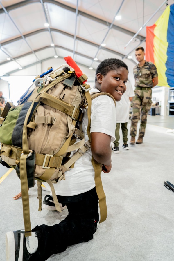 <center>Une journée commando avec les militaires <br>du 2e RPIMa pour les marmailles de 1000 Sourires