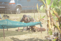 <CENTER>Journée citoyenne au Détachement Air 181 <BR>pour les marmailles de 1000 Sourires <CENTER>Journée citoyenne au Détachement Air 181 <BR>pour les marmailles de 1000 Sourires