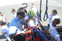 <CENTER>Journée citoyenne au Détachement  Air 181  <BR>pour les marmailles de 1000 Sourires