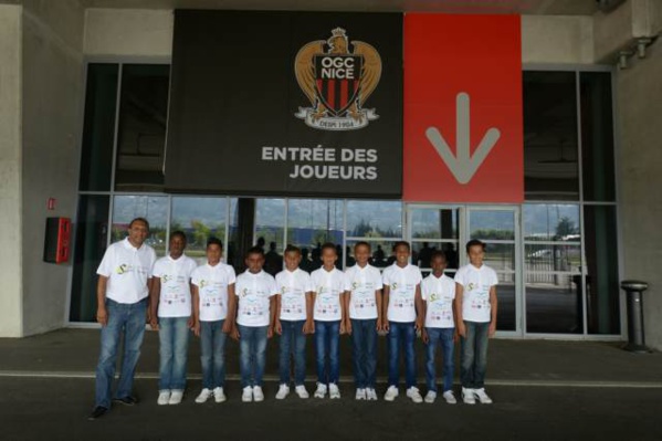 <center>Mercredi 13 mai 2015  : l'Allianz  Riviera en apothéose