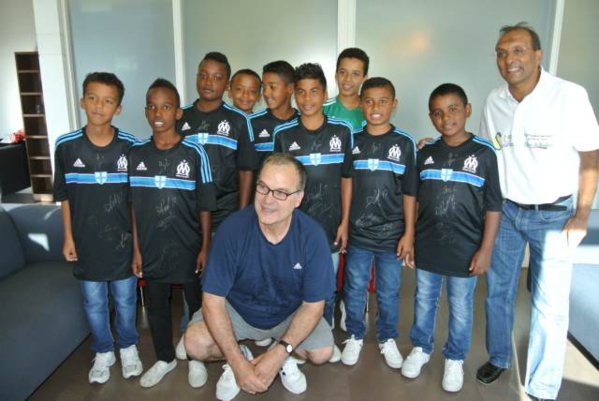 <center>Jeudi 21 mai 2015 : A la rencontre de Bielsa et ses joueurs <center>Jeudi 21 mai 2015 : A la rencontre de Bielsa et ses joueurs
