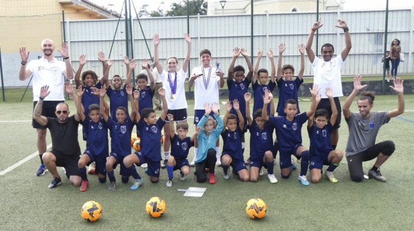 <center>Elisa De Almeida, Léa Le Garrec, Fabrice Abriel et Ludovic Ajorque, les quatre fantastiques<br> de la 14e édition de "Foot en VIM" <center>Elisa De Almeida, Léa Le Garrec, Fabrice Abriel et Ludovic Ajorque, les quatre fantastiques<br> de la 14e édition de "Foot en VIM"