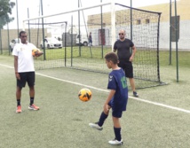 <center>Elisa De Almeida, Léa Le Garrec, Fabrice Abriel et Ludovic Ajorque, les quatre fantastiques<br> de la 14e édition de "Foot en VIM" <center>Elisa De Almeida, Léa Le Garrec, Fabrice Abriel et Ludovic Ajorque, les quatre fantastiques<br> de la 14e édition de "Foot en VIM"