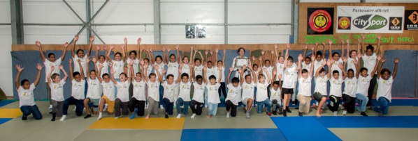 <center> « Para Judo en VIM » <br> Une marraine en or pour les "VIM" de 1000 Sourires <center> « Para Judo en VIM » <br> Une marraine en or pour les "VIM" de 1000 Sourires