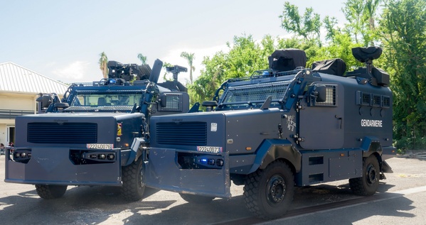 <center>Une belle aventure citoyenne avec la Gendarmerie de la Réunion  pour les marmailles de 1000 Sourires
