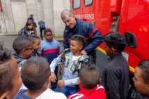 <center> Jour 11 : "S'envoler vers le Rêve  ... " : <br> Les VIM chez les sapeurs pompiers de Paris