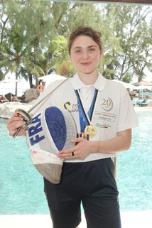 <CENTER>Escrime : 1000 Sourires célèbre son 20ème anniversaire avec une invitée d’exception <BR>la championne d’Europe Jade Maréchal <CENTER>Escrime : 1000 Sourires célèbre son 20ème anniversaire avec une invitée d’exception <BR>la championne d’Europe Jade Maréchal