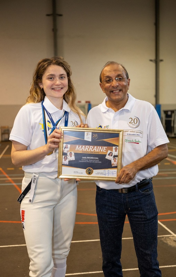  « Escrime en VIM » : immersion au cœur du haut niveau avec   la championne d’Europe Jade Maréchal pour les jeunes escrimeurs de Saint-Paul