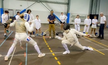  « Escrime en VIM » : immersion au cœur du haut niveau avec   la championne d’Europe Jade Maréchal pour les jeunes escrimeurs de Saint-Paul