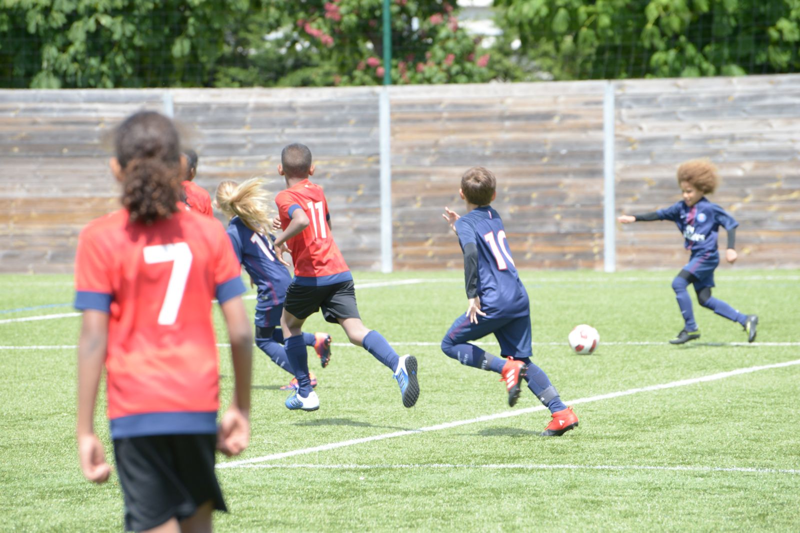 <center> Jour  5 : "S'envoler vers le Rêve ..."  <br> J’ai joué face et avec  le PSG ….