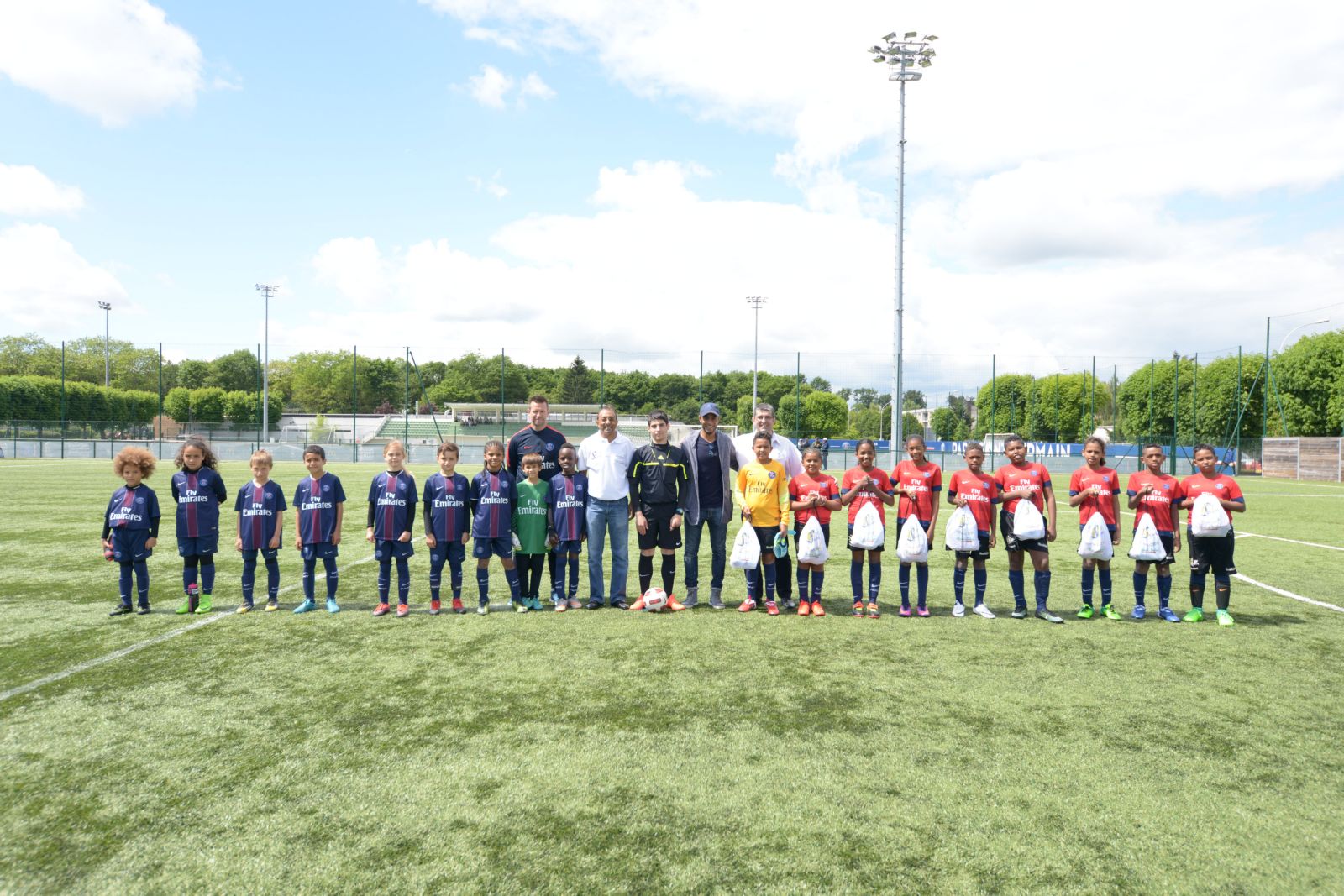 <center> Jour  5 : "S'envoler vers le Rêve ..."  <br> J’ai joué face et avec  le PSG ….