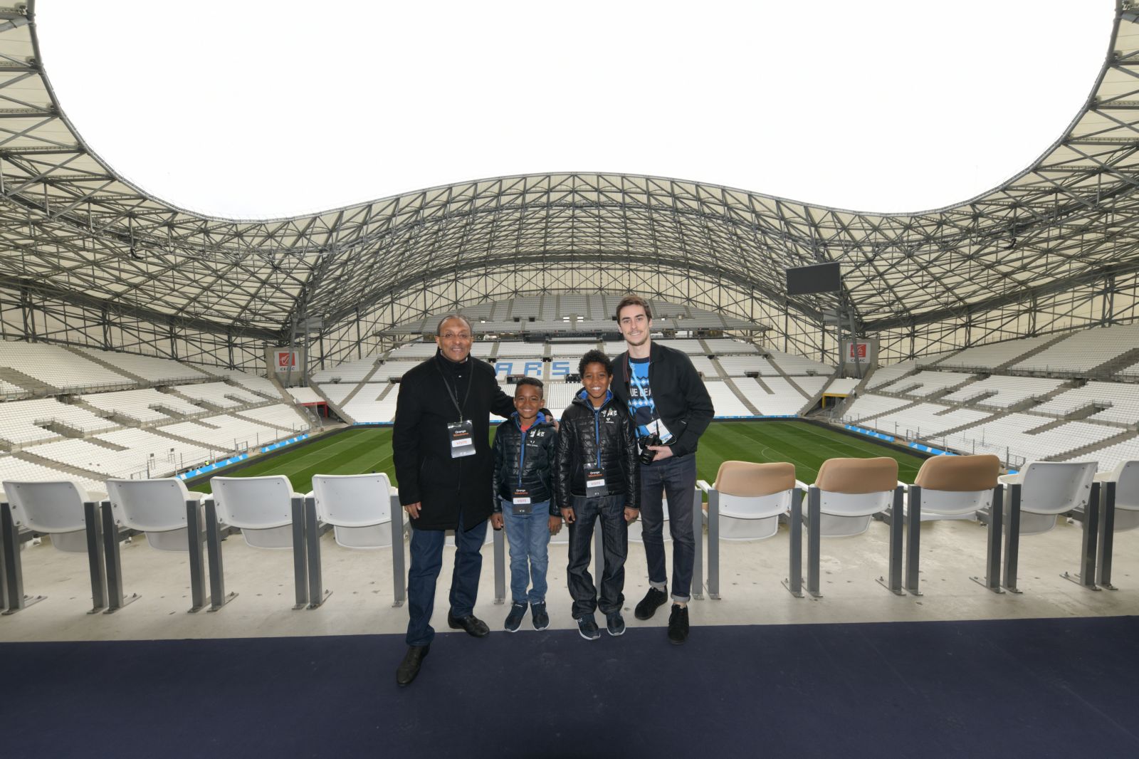 <Center>"Noël de Rêve à Marseille"<br> Jour 2 / mercredi 20 décembre 2017<br> Visite du Stade Orange Vélodrome 