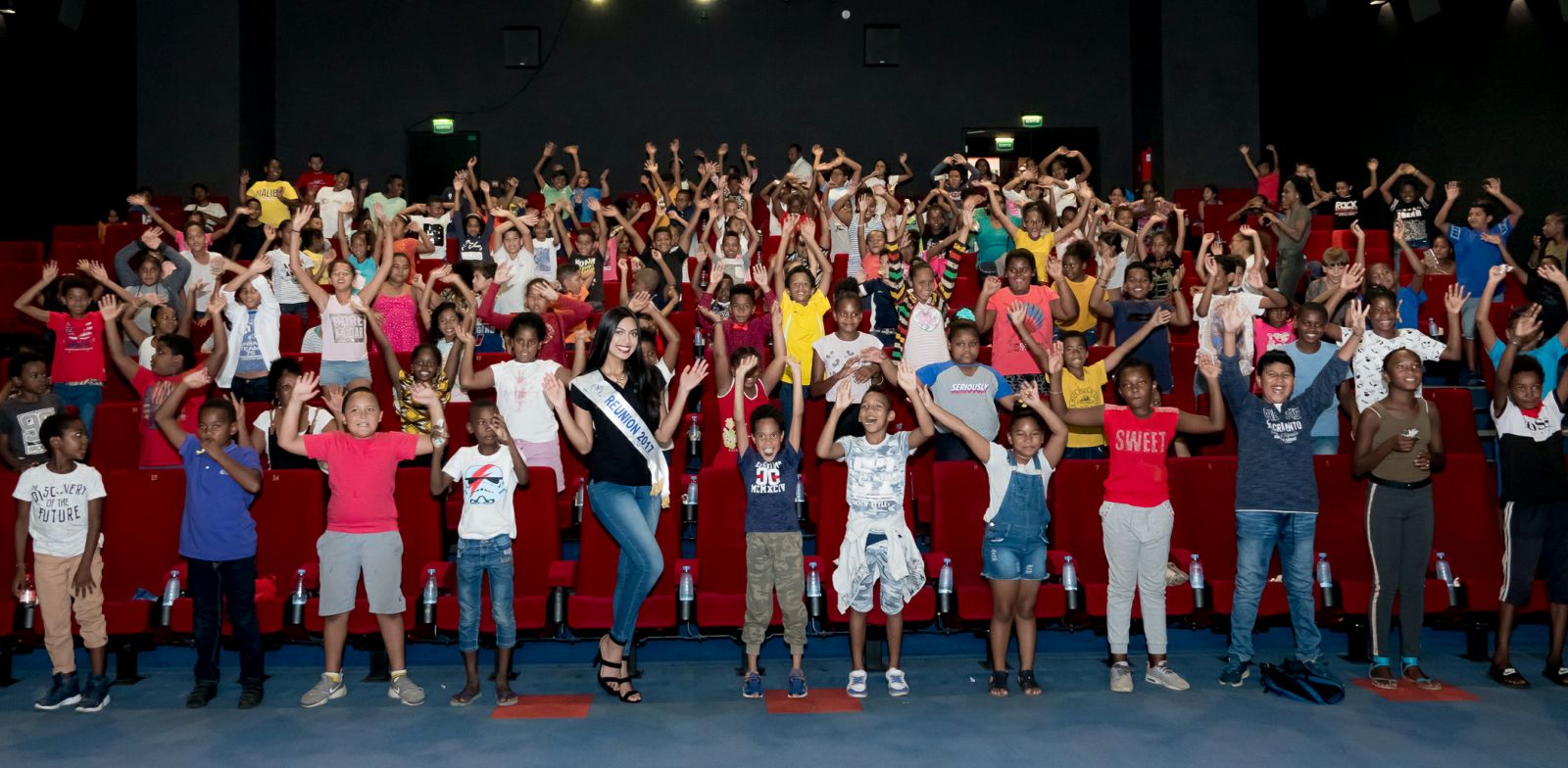 <center> 150 sourires au cinéma <br>avec Nestlé Réunion