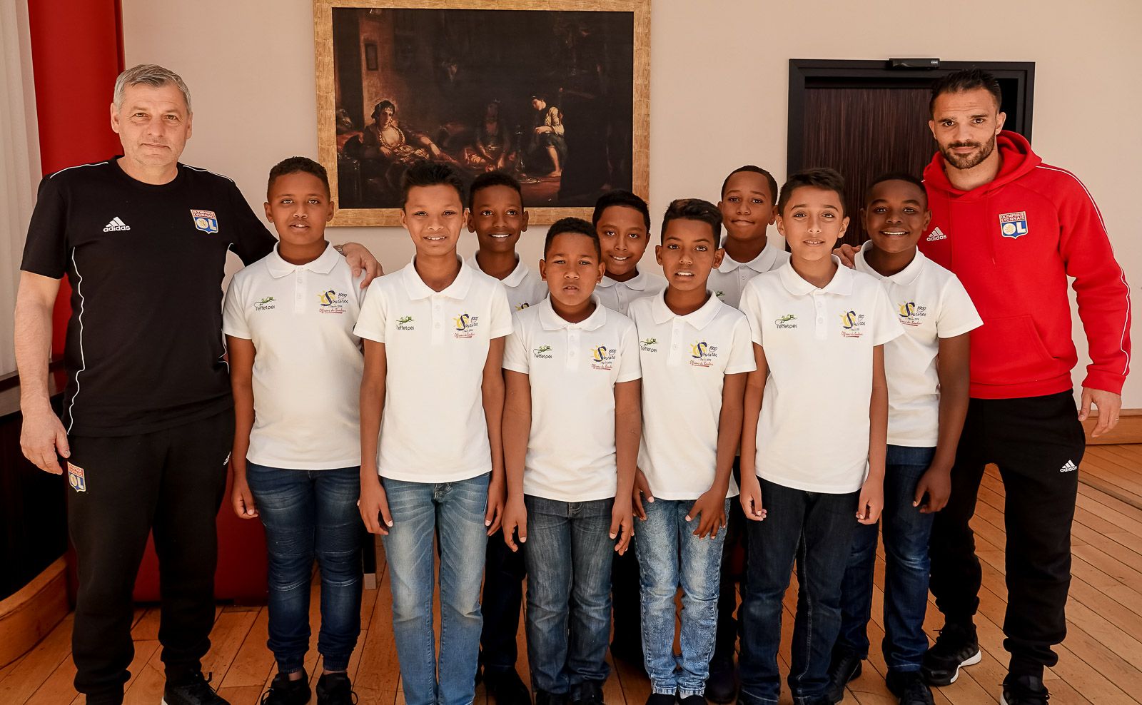 <center>"S'envoler vers le Rêve ..."  <br> Jour 7: Les marmailles reçus en VIM<br> par l’OM et l’OL .... <center>"S'envoler vers le Rêve ..."  <br> Jour 7: Les marmailles reçus en VIM<br> par l’OM et l’OL ....