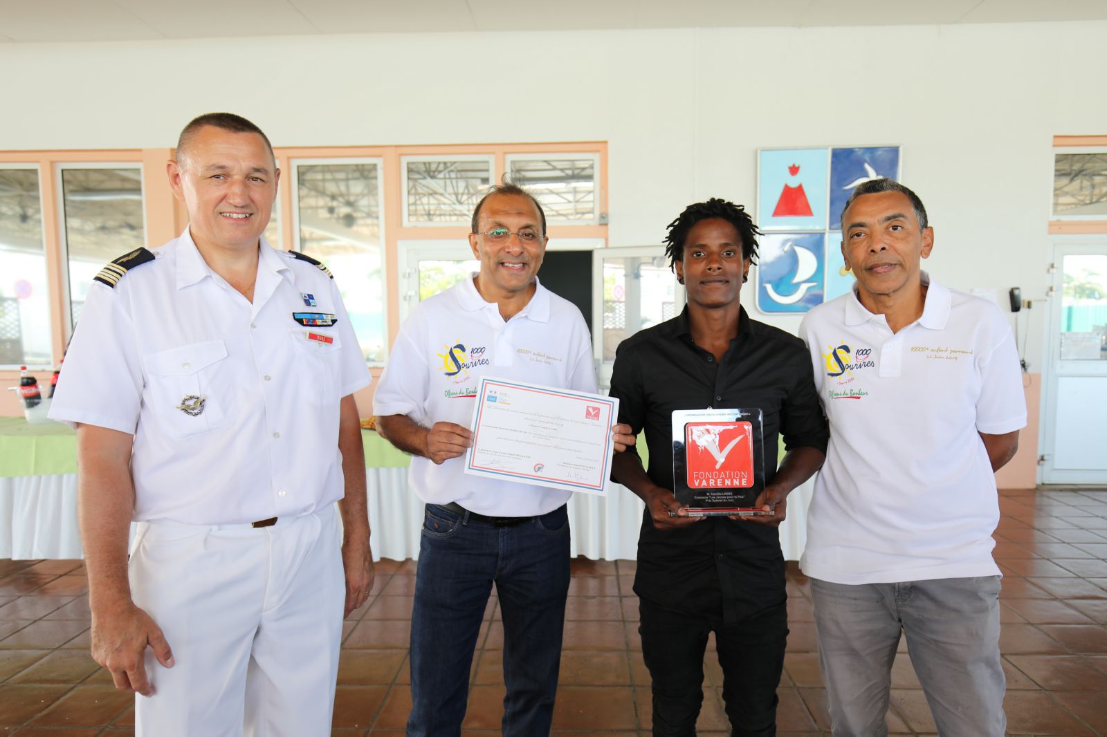 <center>Concours National “Les jeunes pour la paix” : <br> le jeune Saint-Paulois Camille Labbe primé