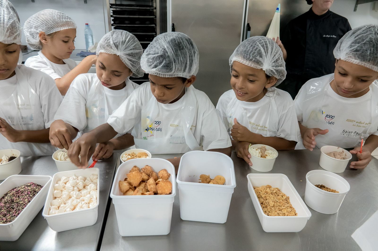 <center>Matinée givrée <br> à La Magie Des Glaces  <br> pour les marmailles de 1000 Sourires