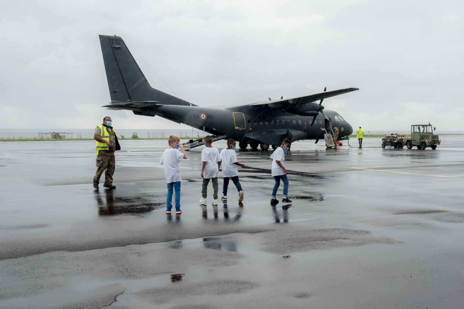 <center>15ème Anniversaire - 23 juin 2021 : Jour 3<br> 1000 Sourires fête ses 15 ans avec <br> Marie-Antoinette Katoto, Fabrice Abriel et <BR>Gaëlle Malet au Détachement Air 181