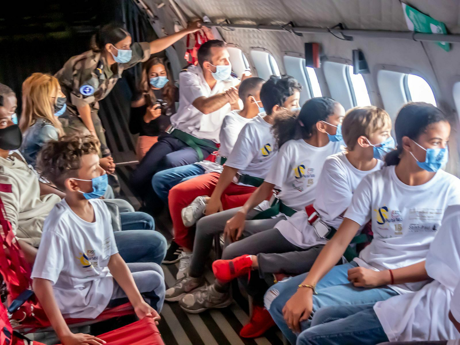 <center>15ème Anniversaire - 23 juin 2021 : Jour 3<br> 1000 Sourires fête ses 15 ans avec <br> Marie-Antoinette Katoto, Fabrice Abriel et <BR>Gaëlle Malet au Détachement Air 181