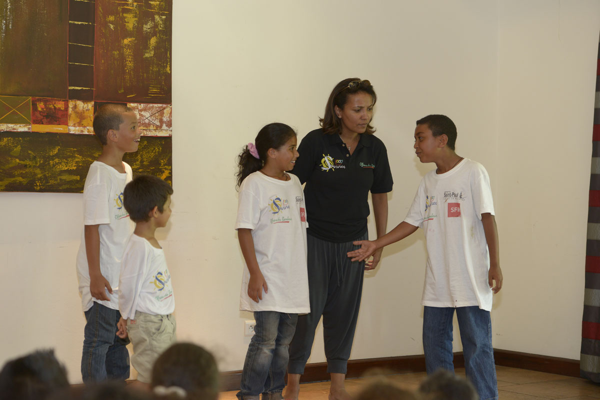 <center>Journée de rêve au Palm Hôtel avec <br>Marie Alice Sinaman, humoriste <br>Bernard Joron – Ousanousava <br> et Floriane Bourgeois, <br>2ème  Dauphine de Miss Réunion
