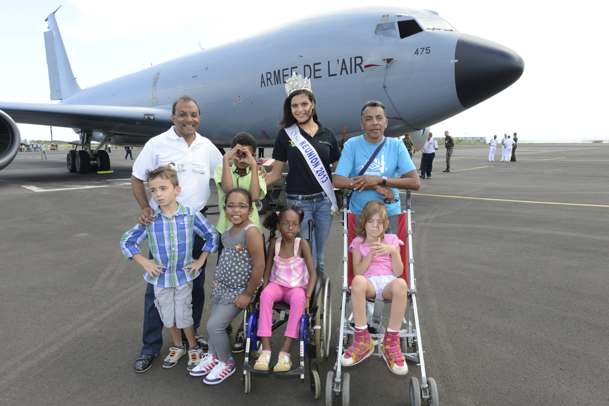 <center>1000 Sourires  réalise le rêve de <BR> 7 enfants handicapés