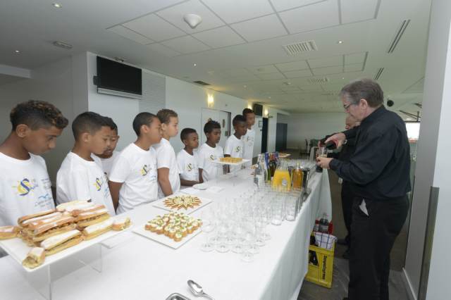 Dans l'antre des Bleus ... Dans l'antre des Bleus ...