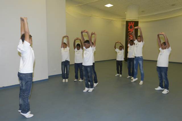 Dans l'antre des Bleus ... Dans l'antre des Bleus ...