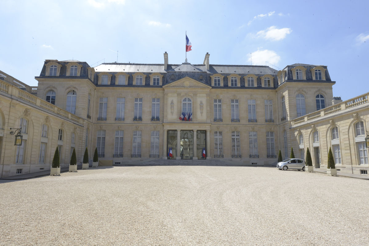 Au Palais de l'Elysée