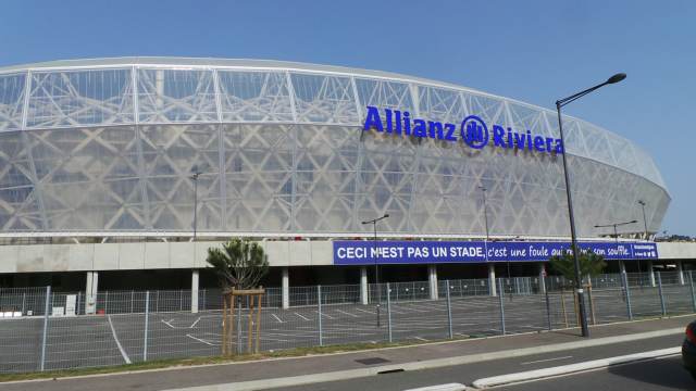 <center>Mercredi 13 mai 2015  : l'Allianz  Riviera en apothéose