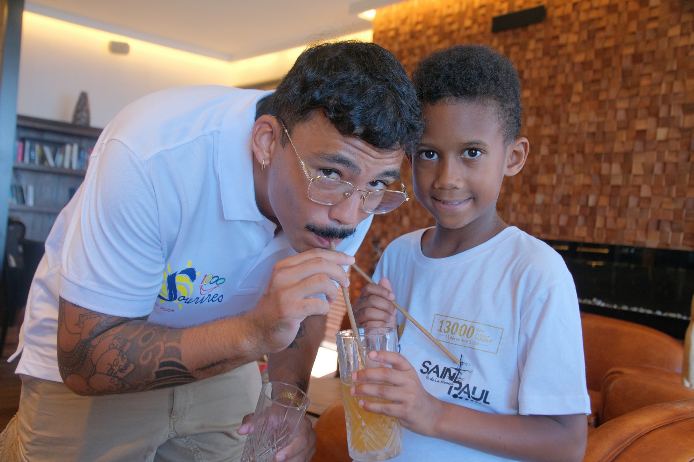 <center>Une journée 5 étoiles au Palm Hôtel pour<br> les marmailles de 1000 Sourires avec un MOF, <br>un pâtissier-chocolatier et une championne du monde de coiffure