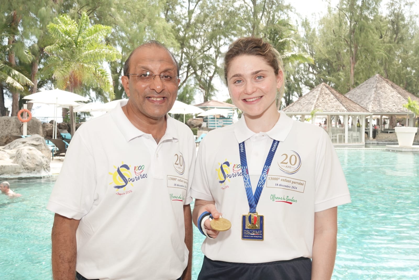 <CENTER>Escrime : 1000 Sourires célèbre son 20ème anniversaire avec une invitée d’exception  <BR>la championne d’Europe Jade Maréchal