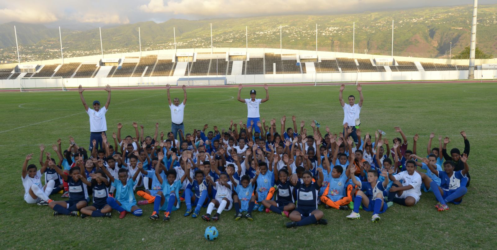 <center>« Foot en VIM » avec Wendie Renard <br> Jérémy Morel et Fabrice Abriel