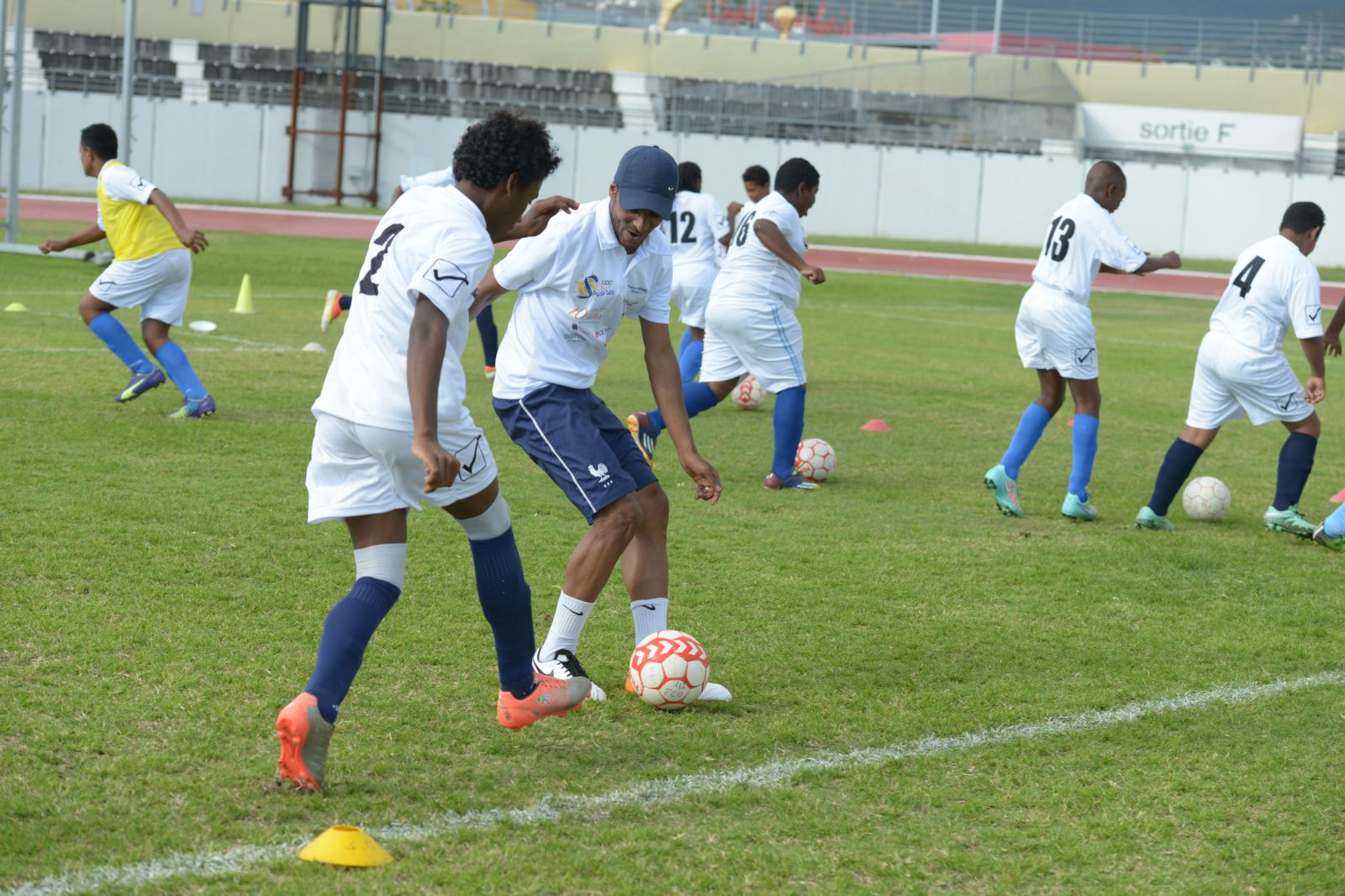 <center>« Foot en VIM » avec Wendie Renard <br> Jérémy Morel et Fabrice Abriel <center>« Foot en VIM » avec Wendie Renard <br> Jérémy Morel et Fabrice Abriel