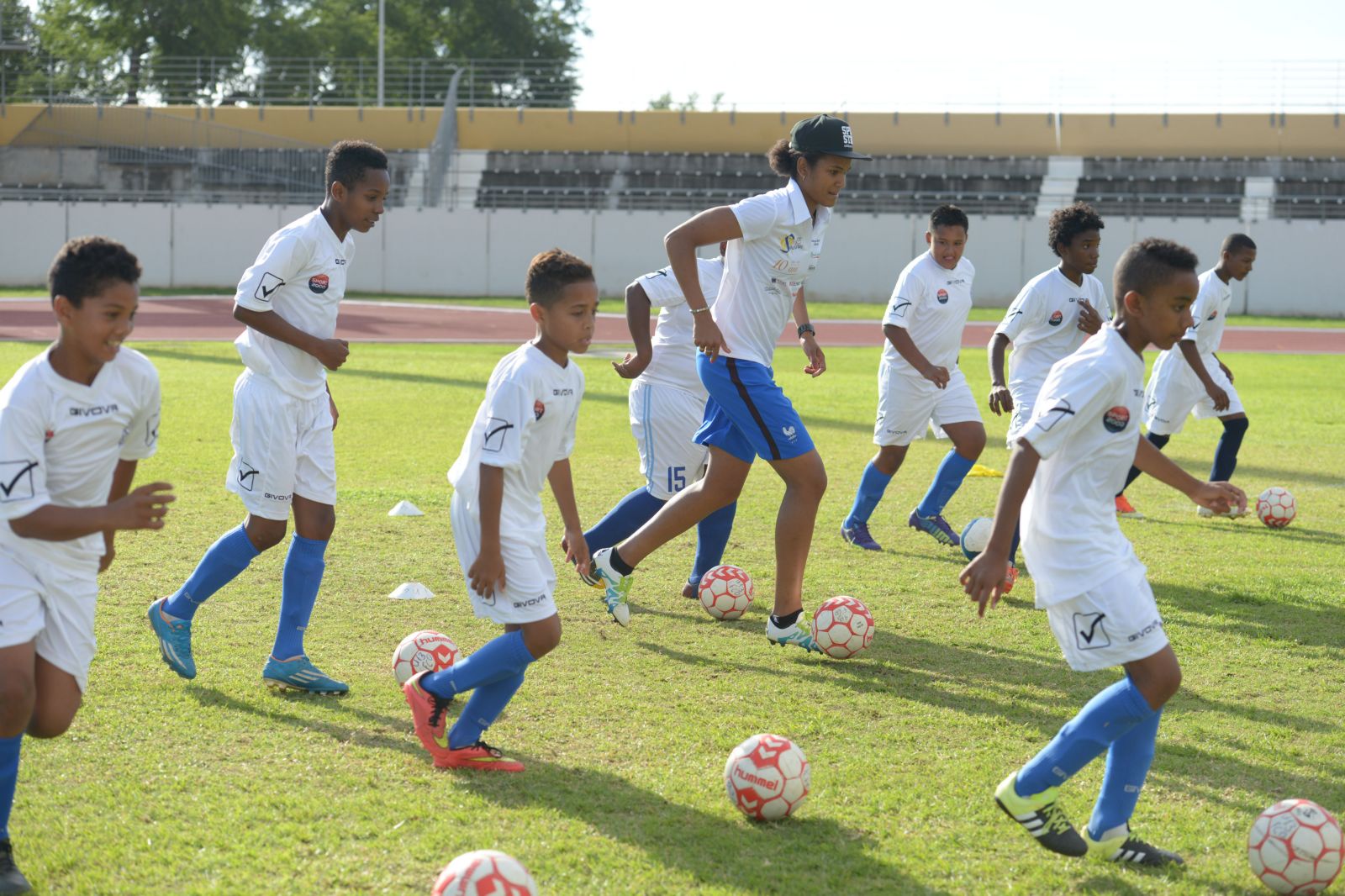 <center>« Foot en VIM » avec Wendie Renard <br> Jérémy Morel et Fabrice Abriel