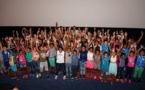 <center>Nestlé Réunion fête ses 50 ans<br> avec 150 enfants au cinéma