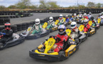 Les marmailles découvrent le kart avec des champions