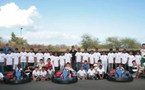 Les VIM de 1000 Sourires découvrent le kart  avec des champions de la Réunion ...