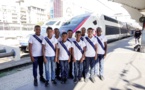 <center>"S'envoler vers le Rêve ..."  <br> Jour 8 : En route vers Paris par le TGV .... Direction Novotel Montparnasse