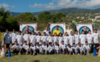 <center>Les marmailles de 1000 Sourires  <br> se prennent pour Robin des bois <br>avec le club “Archers de Saint-Denis”