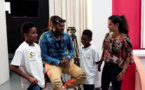 <center>"Un Incroyable Noël...." <br>Jour  1 : L’aventure commence dans les locaux de Réunion La 1ère pour Enzo et Mathéo 