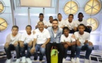 <center>Les petits Saint-Paulois invités <br>à l'émission Télé foot