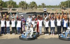 <center>Les marmailles 1000 Sourires s’initient au karting et aux gestes qui sauvent ...